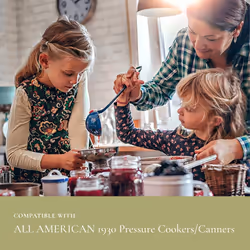 All American 1930 - Pressure Dial Gauge - Easy to Read - Fits All Our Pressure Cookers/Canners
