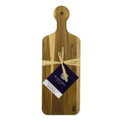 Madeira Bread Board  Teak Edge-Grain  17 x 6