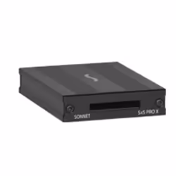 Sonnet SxS PRO X, SD, SDHC, SDXC, Black, Thunderbolt 3, 72 mm, 105 mm, 19.5 mm