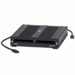 Sonnet SF3 Series - AJA PAK Media Pro, Black, 1030 Mbit/s, Apple M1 and M2 Series Intel Macs, PCI Express, 1 pc(s), PCIe, Thu ...