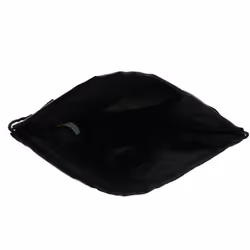 Disney Mickey Mouse Face Drawstring Tote Backpack  Black  One Size