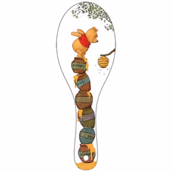 Disney Winnie The Pooh Honey Pots ceramic Spoon Rest