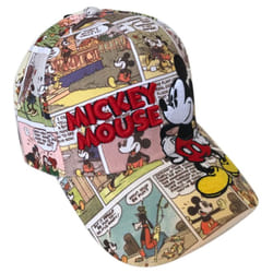 Disney Collections Etc Mickey Mouse Comic Book Print Snapback Baseball