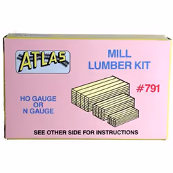 Mill Lumber HO Scale Atlas Trains