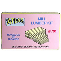Mill Lumber HO Scale Atlas Trains