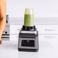 Ninja 3-in-1 Food Processor with Auto-iQ [BN800UK] 1200W, 1.8 L Bowl, 2.1L Jug, 0.7 L Cup, Black/Silver