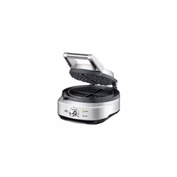 The Sage No-Mess Waffle Maker, Brushed Stainless Steel, BWM520BSS