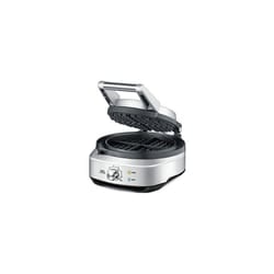 The Sage No-Mess Waffle Maker, Brushed Stainless Steel, BWM520BSS