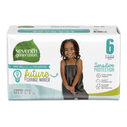 Seventh generation Baby Diapers, Sensitive Protection, Size 6, 17 count