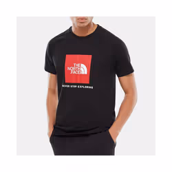 North Face TNF Redbox T Shirt Short Sleeve Black - S