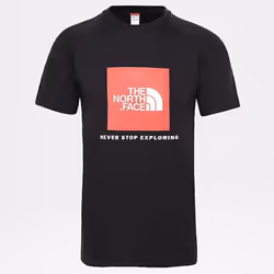 North Face TNF Redbox T Shirt Short Sleeve Black - S
