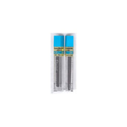 2 PACK: Pentel Super Hi-Polymer Lead Refill .7mm Medium  2H  12 Pcs of Lead/Tube