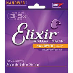 Elixir Strings 11027 musical instrument strings Acoustic 6 pc(s) Steel Guitar