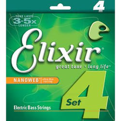 Elixir Strings 14087 musical instrument strings Bass 4 pc(s) Steel Guitar