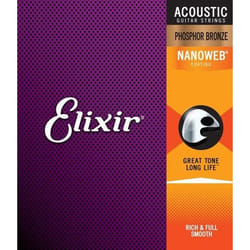 Elixir Strings 16152 musical instrument strings Acoustic 12 pc(s) Bronzed steel Guitar