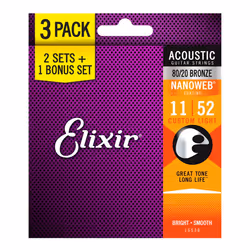 Elixir Strings 16538, Guitar, Acoustic, 18 pc(s)