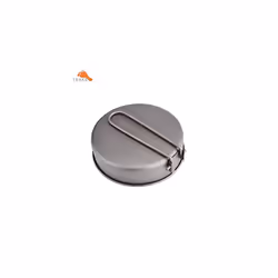 Titanium Frying Pan Outdoor Camping Picnic Lightweight Equipment Gear 145mm