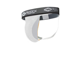 Shock Doctor Men's XX-Large 221 Athletic Supporter Jockstrap  White  Adult: XX-Large