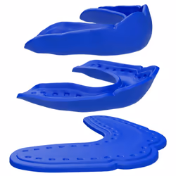 Shock Doctor Ultra-Slim Microfit Mouthguard. 2.4mm Mouth Guard For Football Hockey Lacrosse -Baseball Softball Basketball ...