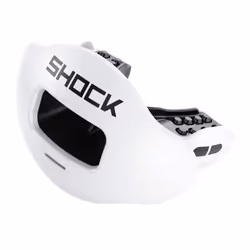 Shock Doctor Lip Guard  Adult and Youth Mouth Guard Football with Strap  Breathable Wide Opening Football Mouthpiece for Yout ...
