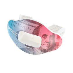 Shock Doctor Lip Guard  Adult and Youth Mouth Guard Football with Strap  Breathable Wide Opening Football Mouthpiece for Youth and Adults OSFA  Shock