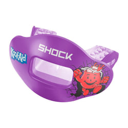 Shock Doctor Kool Aid Lip Guard Mouth Guard - Max Air Flow  Full Mouth Protection Compatible with Braces  Lip Guard  Instant Fit Mouthguard for Footba