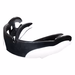 Shockdoctor Boxing Martial Arts Sports Teeth Protection Gumshield Mouthguard (2020) - Youths, Black/White