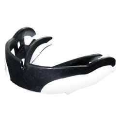 Shockdoctor Boxing Martial Arts Sports Teeth Protection Gumshield Mouthguard (2020) - Youths, Black/White