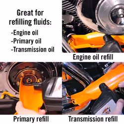 Ernst Manufacturing - 960-Orange 960 Greg's Drip-Free Oil Filter Funnel  Orange