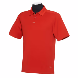 Callaway Men's Short Sleeve Core Performance Golf Polo Shirt with Sun