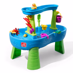 Step2 Rain Showers Splash Pond Water Table, Water table, Indoor & outdoor, 1.5 yr(s), Plastic, Multicolour, 7 g