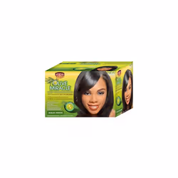 African Pride Olive Miracle Conditioning Anti-Breakage Hair Relaxer, 1 kit