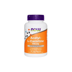 Now Foods, Acetyl-L Carnitine, 500 mg, 100 Veg Capsules
