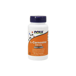 Now Foods, L-Carnosine, 500 mg, 50 Veg Capsules