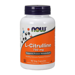 NOW Foods  L-Citrulline, 750mg - 90 vcaps