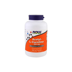 Now Foods, Acetyl-L Carnitine, 500 mg, 200 Veg Capsules