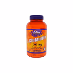 Now Foods, Sports, L-Glutamine, Double Strength, 1000 mg, 240 Capsules
