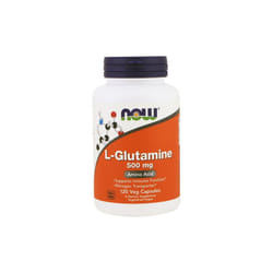 Now Foods L-Glutamine 500g 120 veg capsules