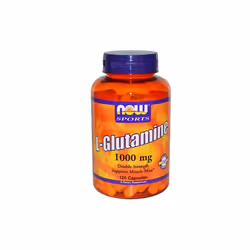 Now Foods, Sports, L-Glutamine, Double Strength, 1,000 mg, 120 Capsules