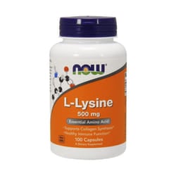 NOW Foods  L-Lysine, 500mg, 100 caps