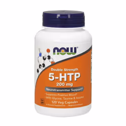 NOW Foods 5-HTP with Glycine Taurine & Inositol, 200mg , 120 vcaps