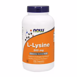 NOW Foods L-Lysine, 500mg, 250 caps