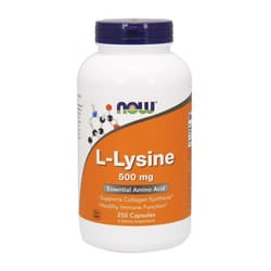 NOW Foods  L-Lysine, 500mg, 250 caps