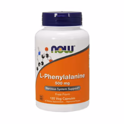 NOW Foods L-Phenylalanine, 500mg - 120 vcaps