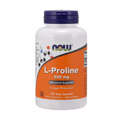 NOW Foods L-Proline, 500mg - 120 vcaps
