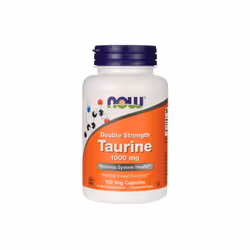 NOW Foods Taurine, 100 vcaps (1000mg Double Strength)
