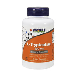 NOW Foods  L-Tryptophan, 500mg - 60 vcaps