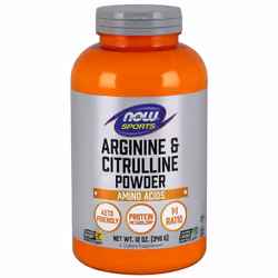 Now Foods, Sports, Arginine & Citrulline Powder, 12 oz (340 g)