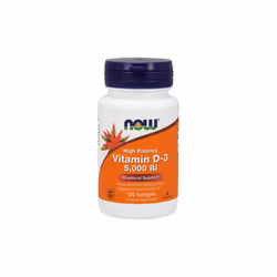 NOW Foods Vitamin D-3, 5000iu x 120 Softgels
