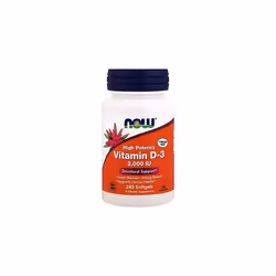 Vitamin D-3, 2,000 IU, 240 Softgels - Now Foods - UK Seller